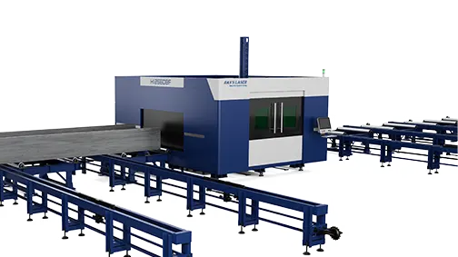 H Beam laser cutter